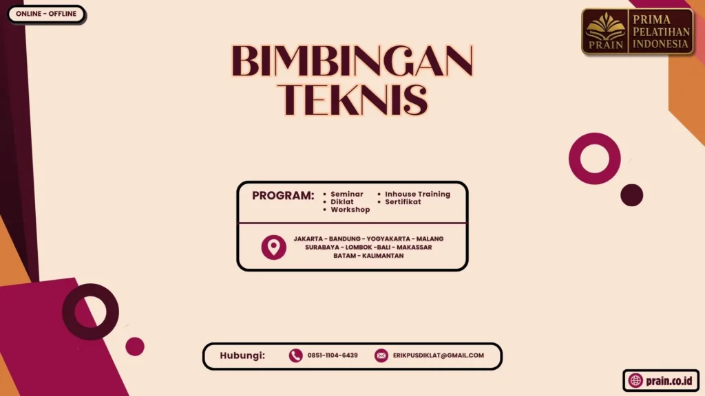 Bimtek Digitalisasi Arsip Transformatif Sesuai Standar ANRI 2026-2027