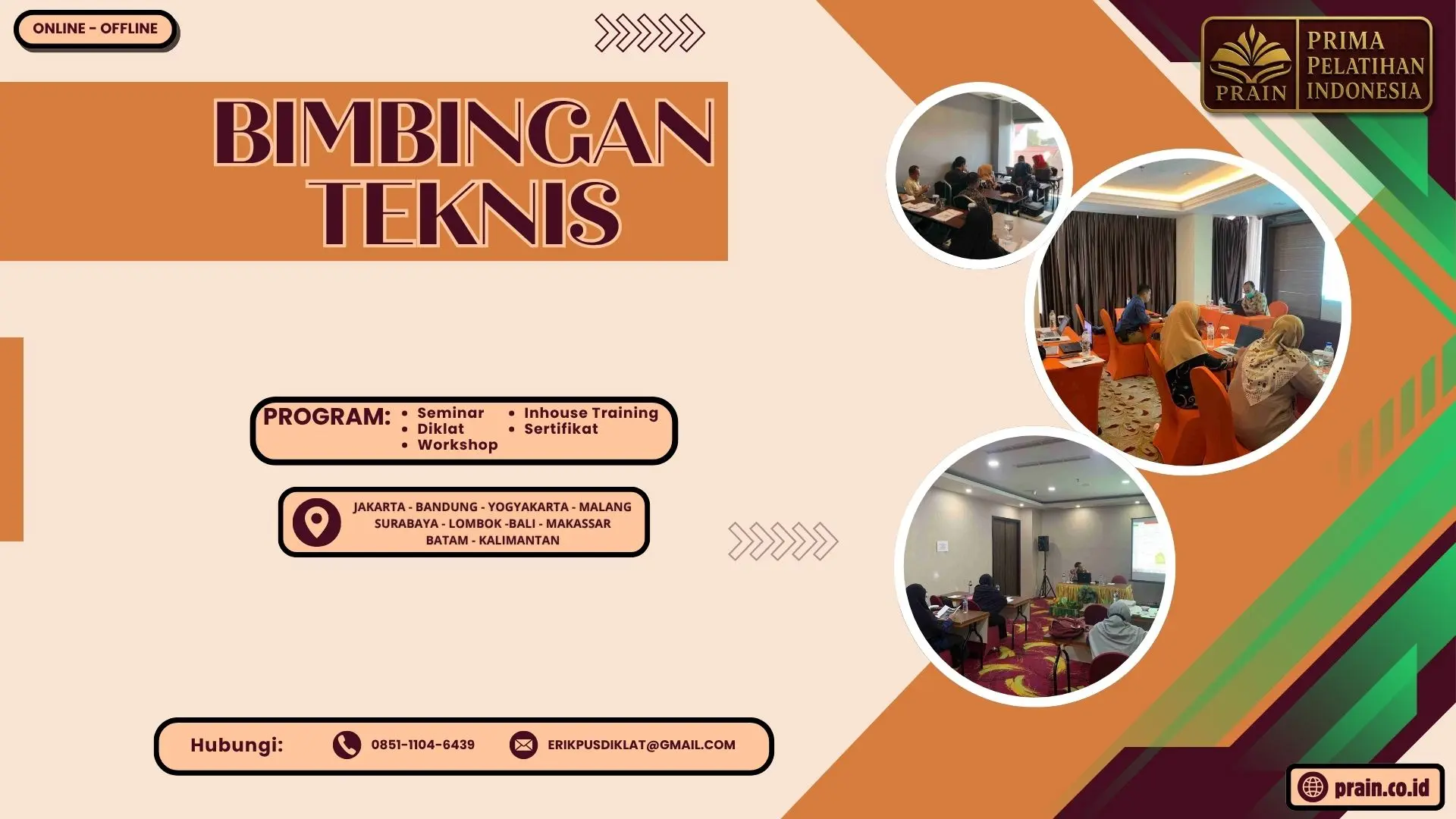 Bimtek Harmonisasi Regulasi Daerah Komprehensif Sesuai UU No.13/2022 Terbaru 2026-2027