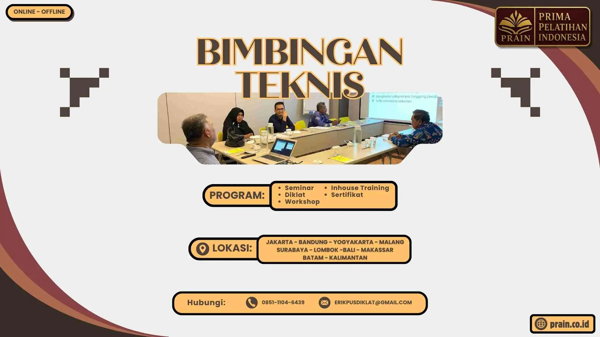 Info Pelatihan Excellence Penguatan Pengawasan Internal dan Pencegahan Pelanggaran Disiplin ASN Terbaik 2026-2027