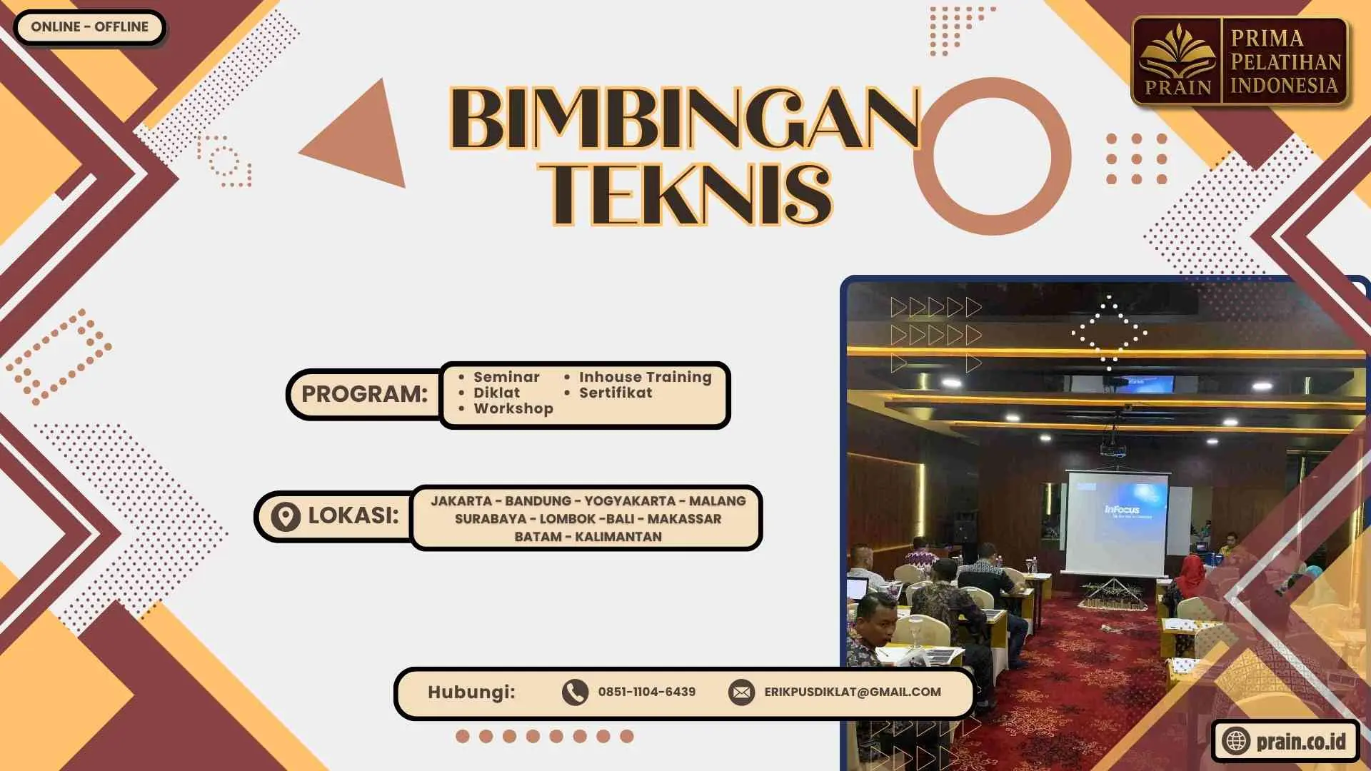 Pelatihan Pro Kepemimpinan dan Manajemen Perubahan Birokrasi Pemerintah Daerah Terlengkap Tahun 2026-2027