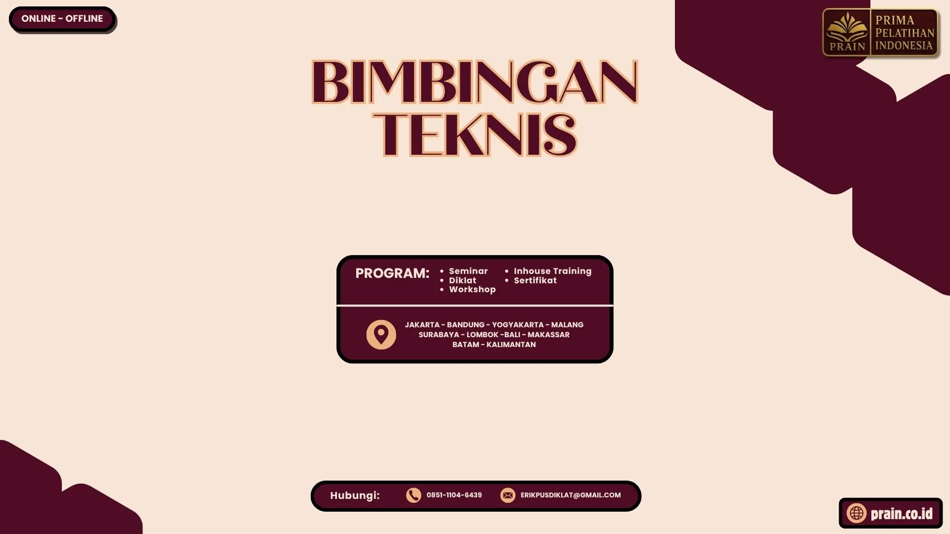 Bimtek Investigasi Kecelakaan Perkeretaapian Akurat Sesuai Regulasi Kemenhub 2026-2027