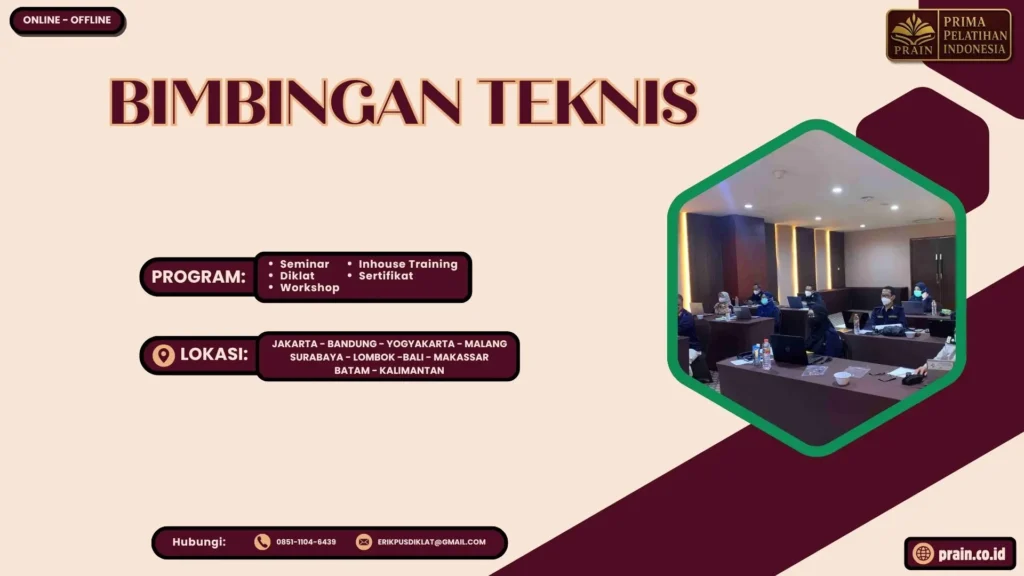 Bimtek Perizinan Penyelenggaraan Perkeretaapian Daerah Terlengkap 2026-2027