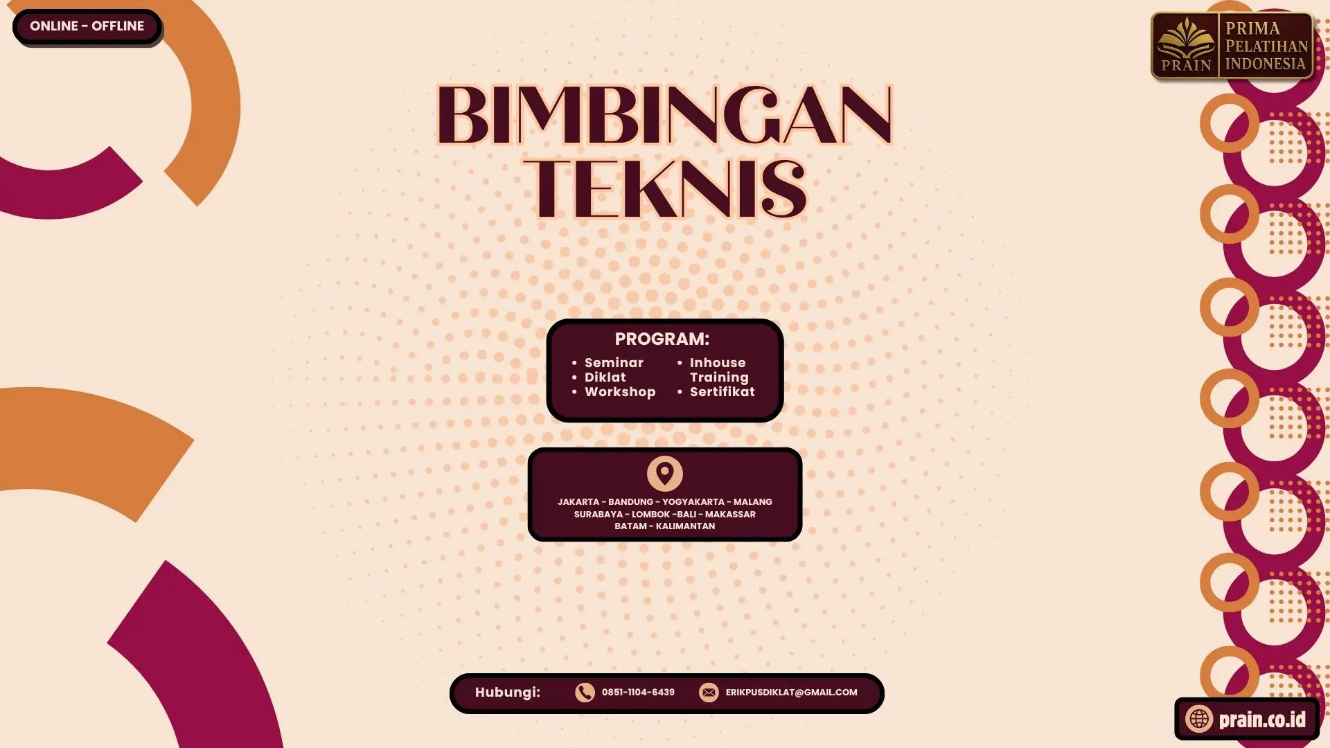 Bimtek Rekam Medis dan Sistem Informasi Kesehatan Handal Sesuai Satu Sehat 2026-2027