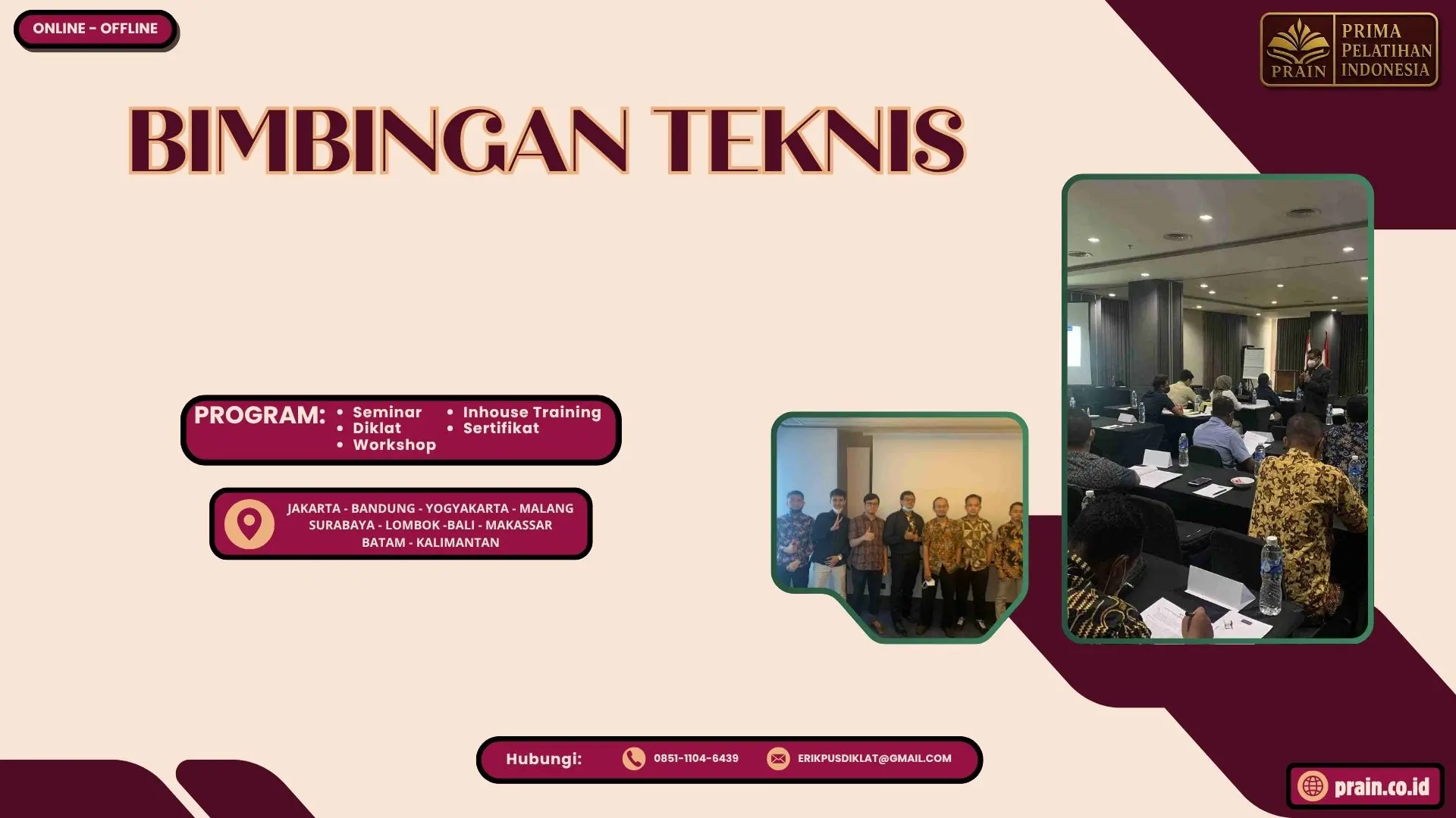 Pelatihan Pengembangan Diri untuk Karyawan Transformatif - Info dan Jadwal Pelatihan