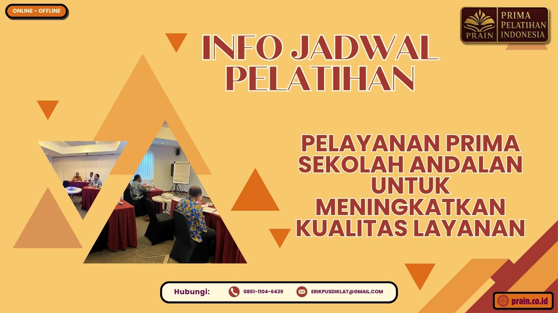 Info Jadwal Pelatihan Pelayanan Prima Sekolah Andalan untuk Meningkatkan Kualitas Layanan 2026-2027