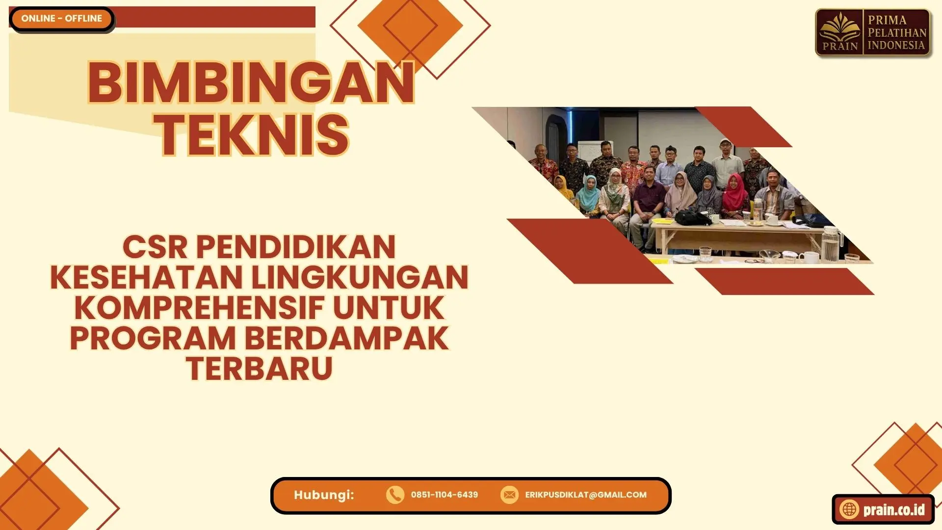 Bimtek CSR Pendidikan Kesehatan Lingkungan Komprehensif untuk Program Berdampak Terbaru