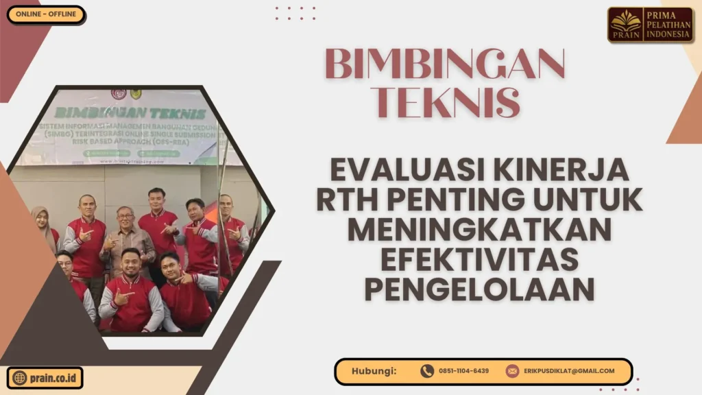 Bimtek Evaluasi Kinerja RTH Penting untuk Meningkatkan Efektivitas Pengelolaan