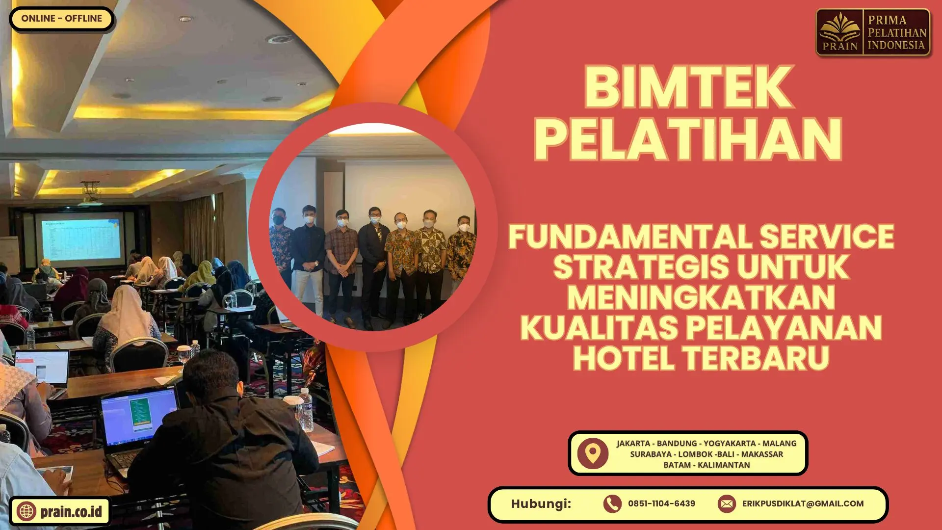 Bimtek Pelatihan Fundamental Service Strategis untuk Meningkatkan Kualitas Pelayanan Hotel Terbaru