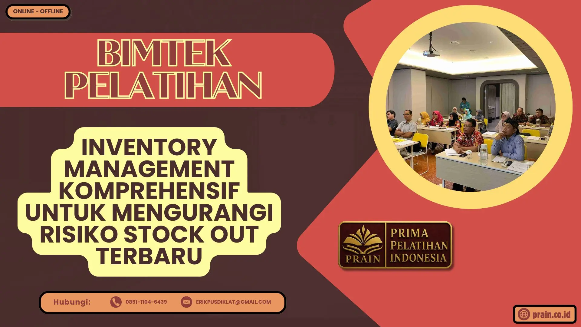 Bimtek Pelatihan Inventory Management Komprehensif untuk Mengurangi Risiko Stock Out Terbaru