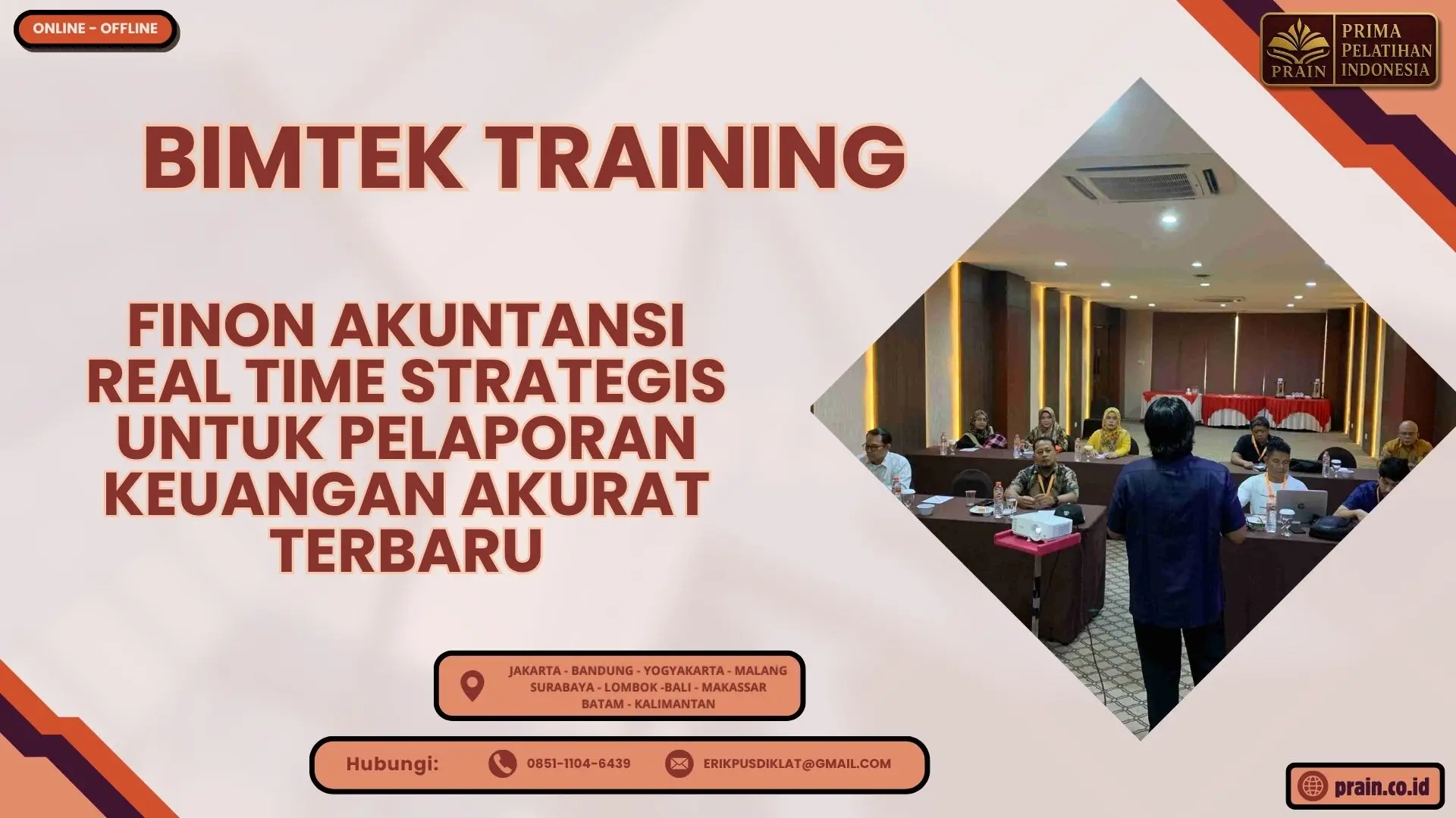 Bimtek Training FINON Akuntansi Real Time Strategis untuk Pelaporan Keuangan Akurat Terbaru 2026-2027