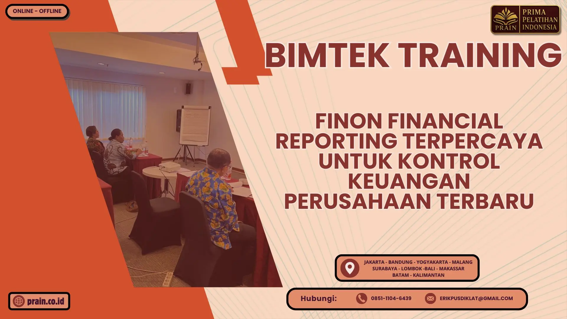 Bimtek Training FINON Financial Reporting Terpercaya untuk Kontrol Keuangan Perusahaan Terbaru