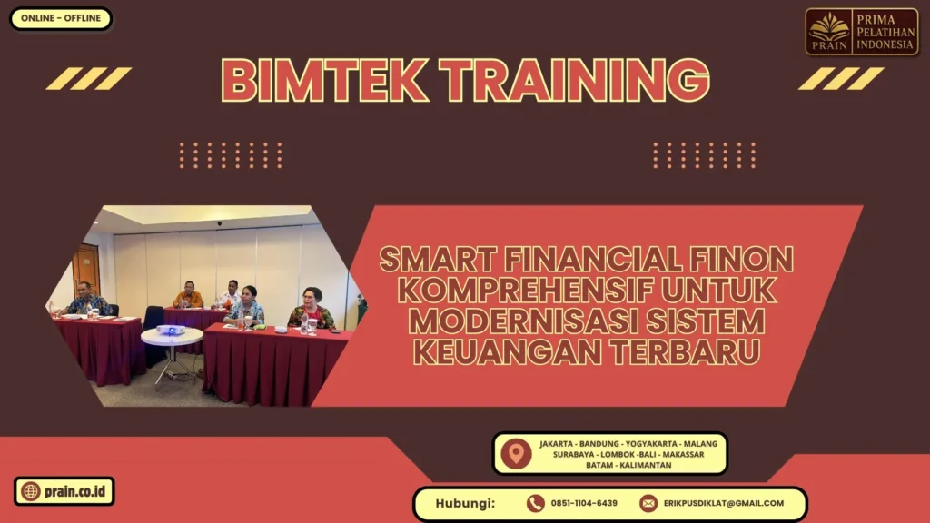 Bimtek Training Smart Financial FINON Komprehensif untuk Modernisasi Sistem Keuangan Terbaru