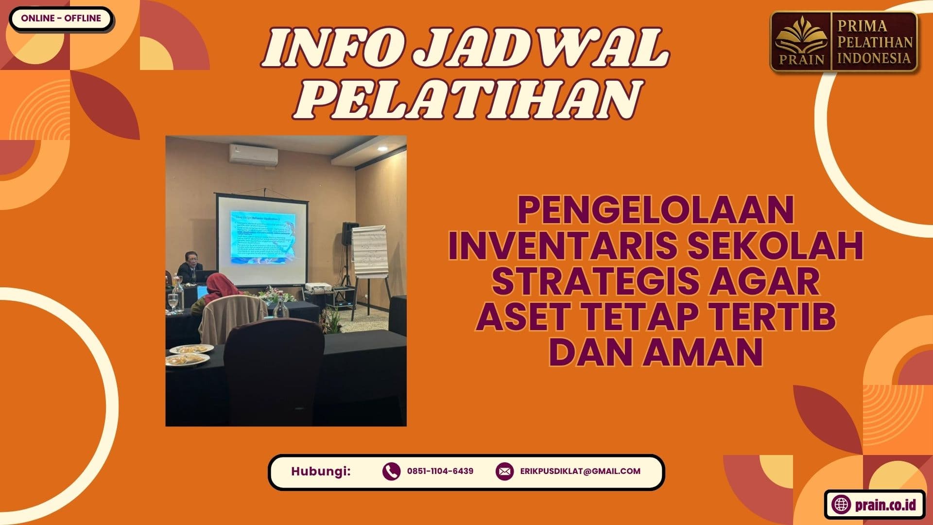 Info Jadwal Pelatihan Pengelolaan Inventaris Sekolah Strategis agar Aset Tetap Tertib dan Aman 2026-2027