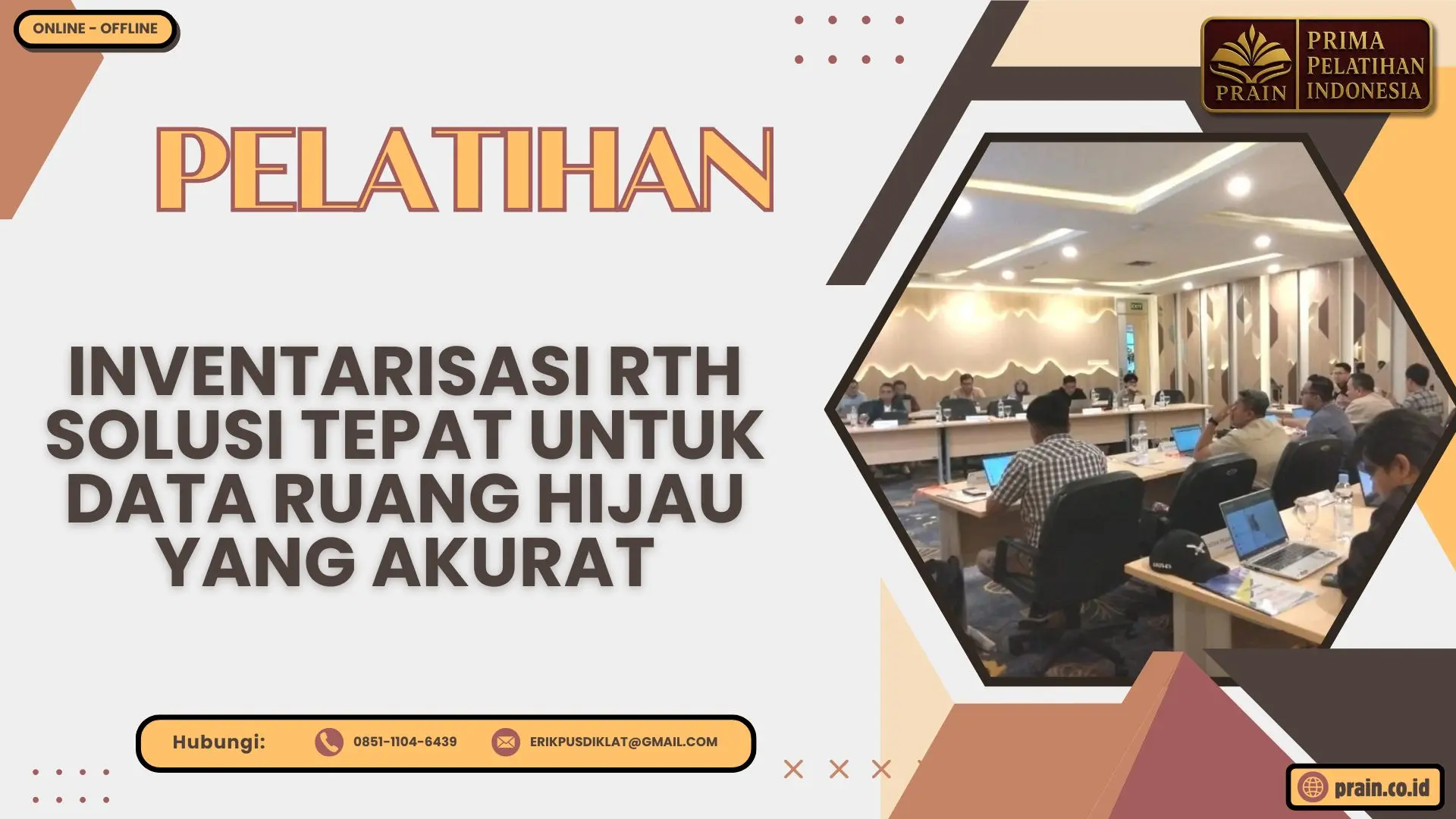 Pelatihan Inventarisasi RTH Solusi Tepat untuk Data Ruang Hijau yang Akurat