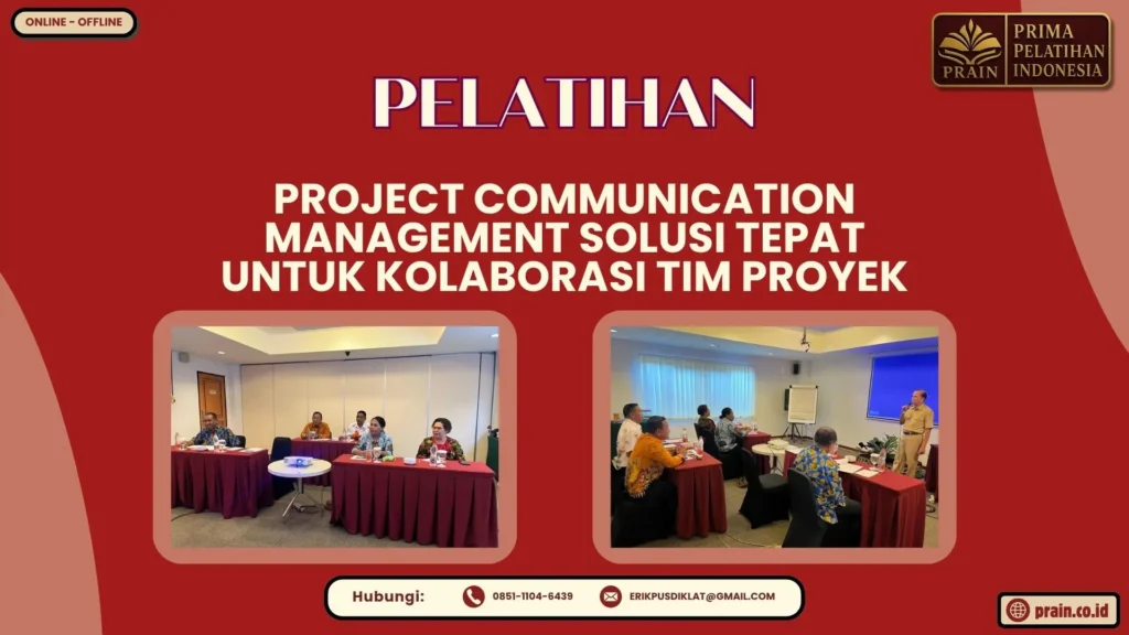 Pelatihan Project Communication Management Solusi Tepat untuk Kolaborasi Tim Proyek 2026-2027