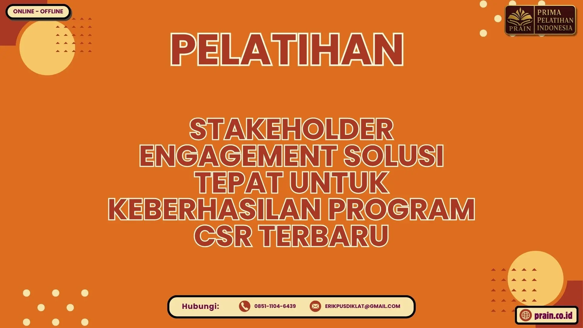Pelatihan Stakeholder Engagement Solusi Tepat untuk Keberhasilan Program CSR Terbaru 2026-2027