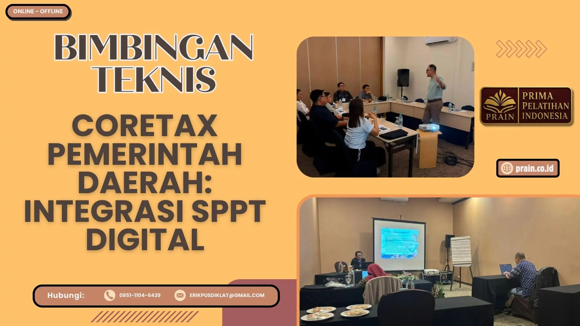 Bimtek Coretax pemerintah daerah: Integrasi SPPT Digital