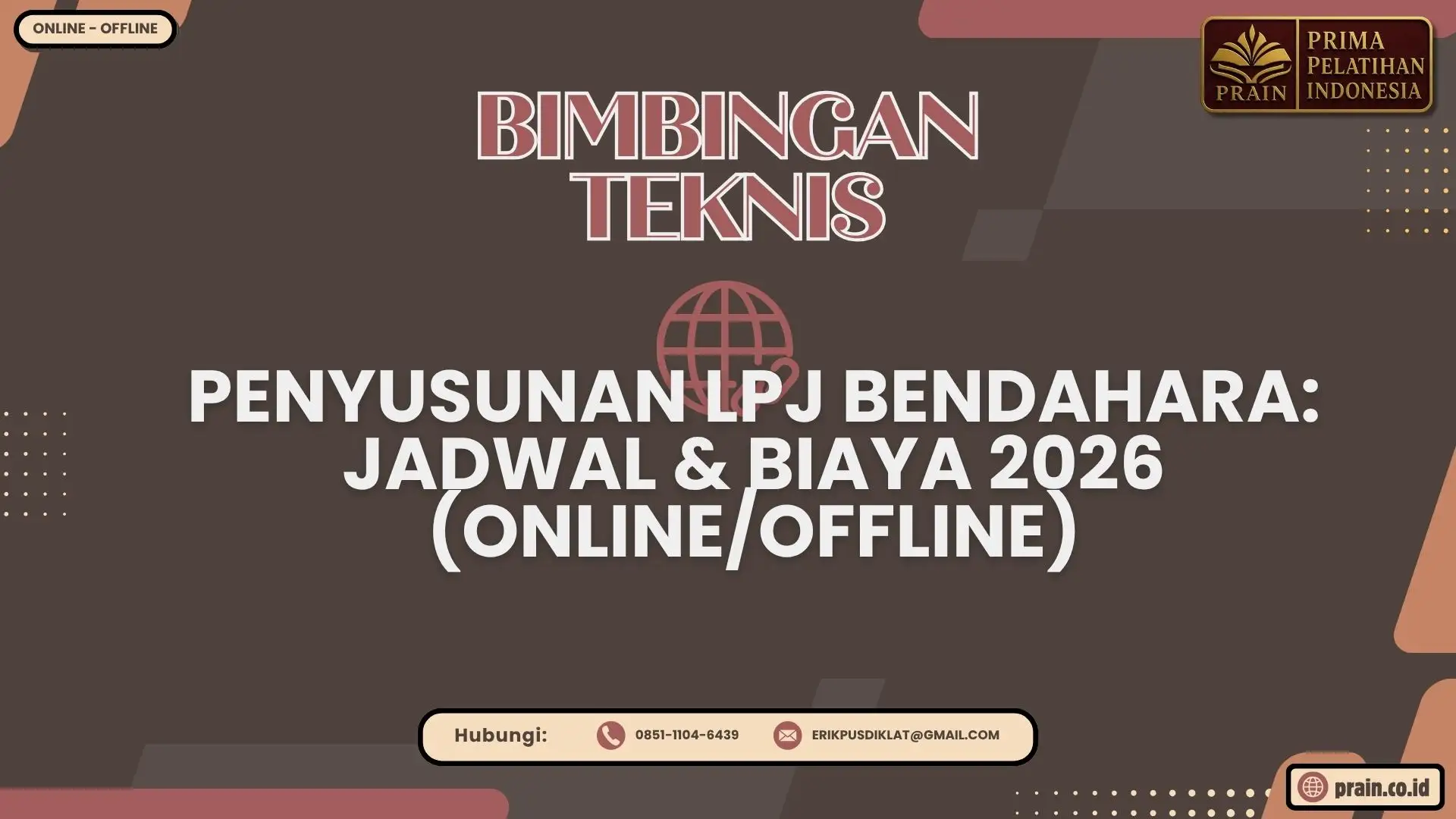 Bimtek Penyusunan LPJ Bendahara: Jadwal & Biaya 2026 (Online/Offline)