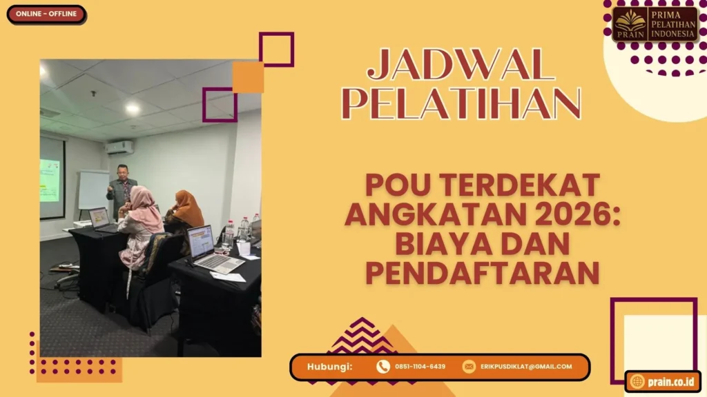 Jadwal Pelatihan POU Terdekat Angkatan 2026: Biaya dan Pendaftaran