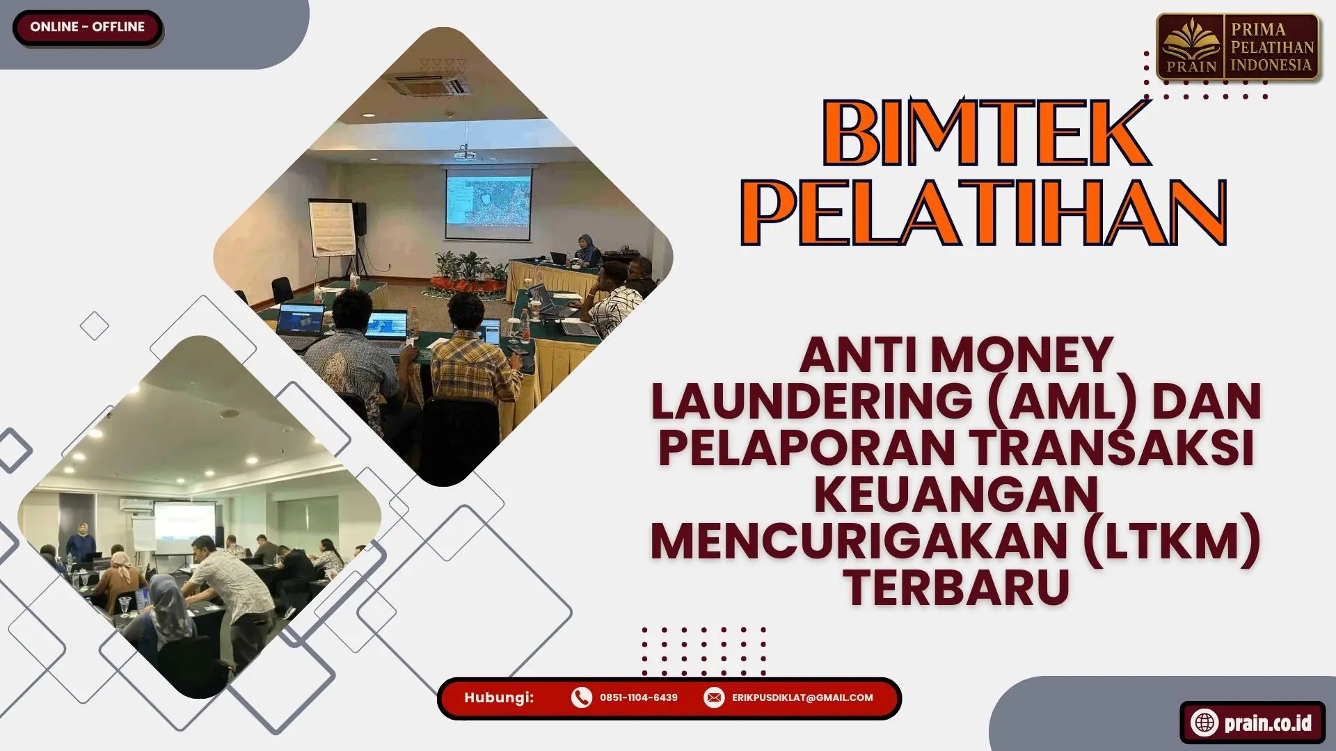 Bimtek Anti Money Laundering 2026–2027 untuk penguatan kepatuhan dan pencegahan pencucian uang