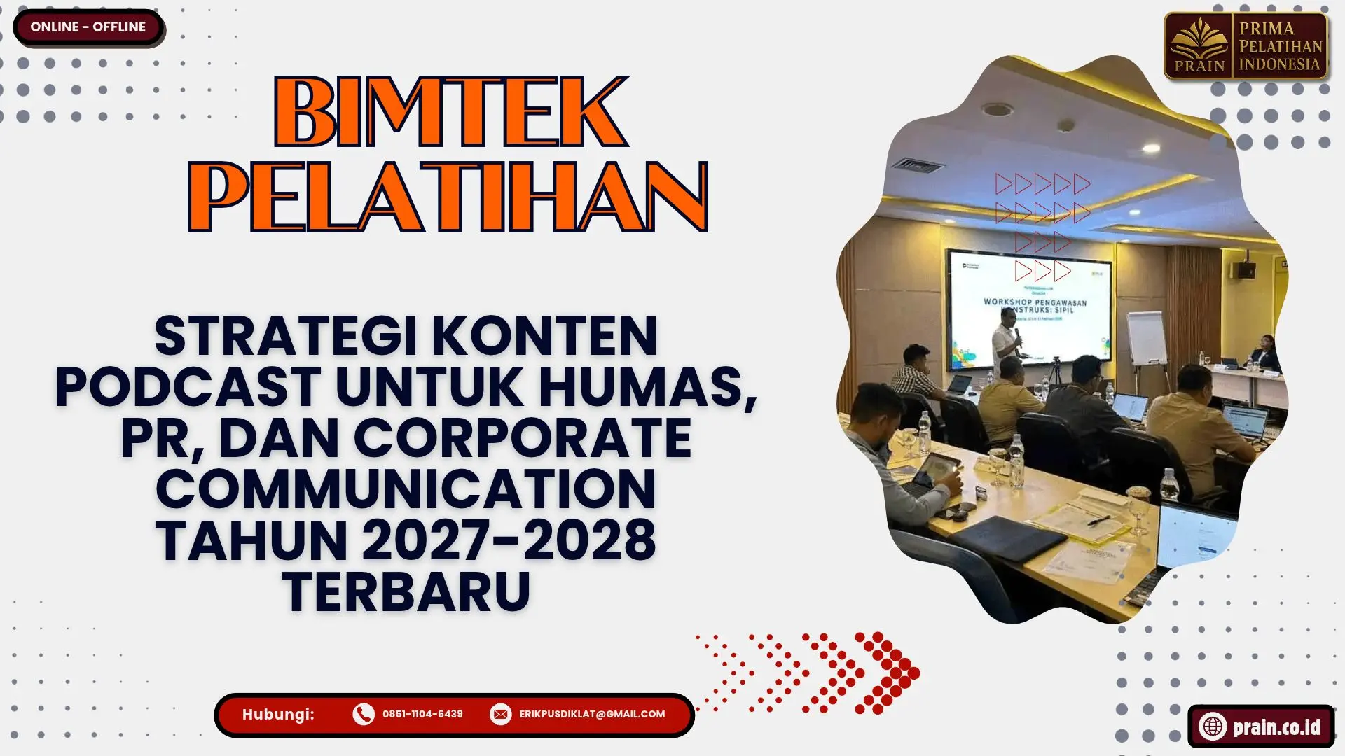 Bimtek Strategi Konten Podcast 2027–2028 untuk Humas dan Public Relations